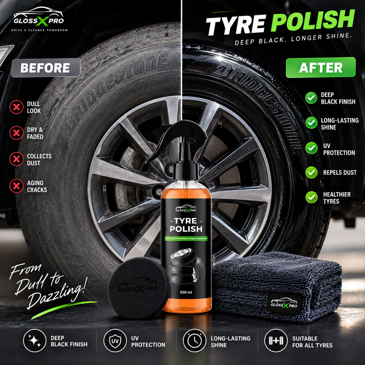 Tyre Polish (300 ML)