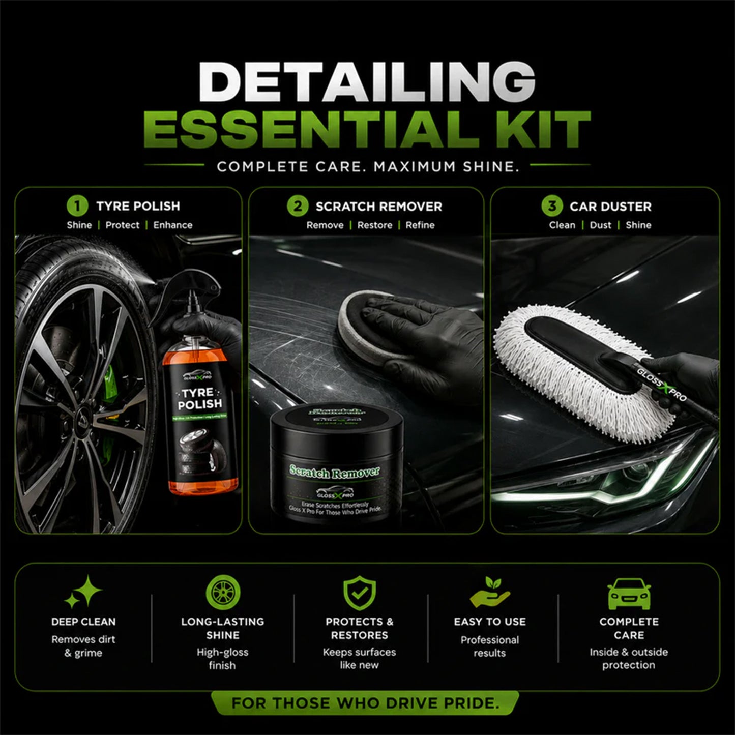 Detailing Essential Kit (100ml)